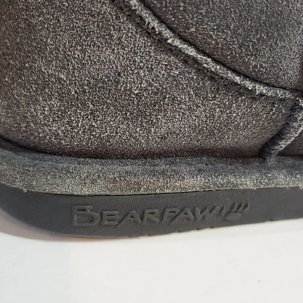 Bearpaw Gray Short Wintet Boots